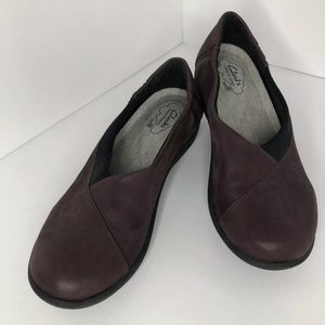 CLARKS Cloud Steppers Comfort Slip Ons Size 7.5